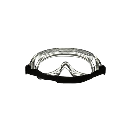 3M Professional Goggle, Clear Lens Provides Excellent Visibility, Impact-Resistant, Blocks 99.9% of UV, Indirect Ventilation