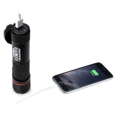 Celestron ? Elements ThermoTorch 3 Astro Edition ? Rechargeable Red LED Flashlight ? Ergonomic Hand Warmer & USB Power Bank ? 3-in-1 Tactical Tool ? 3350 mAh Lithium-Ion Battery