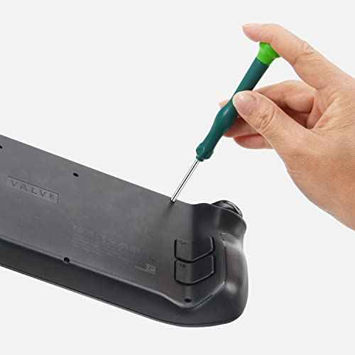 Tool Kit for Steam Deck, Philips Screwdriver for Steam Deck Battery Replacement with Tweezers, Opening Pry Bar & Plastic Cards