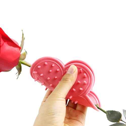 3 PCS Rose Thorn Stripper Tool, Flower Stem Cutter, Thorn Remover for Roses, Roses Thorn Stripper Tool for Garden Rose Arrangements