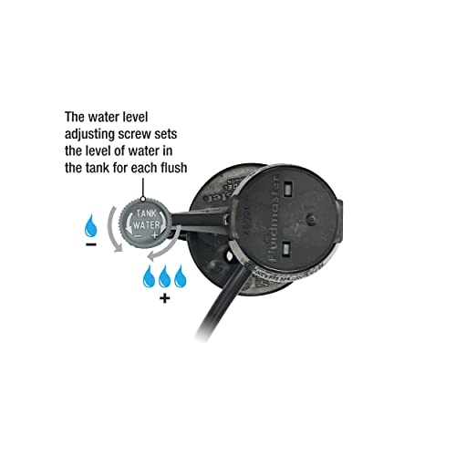 Fluidmaster 400A Fill Valve & 2-Inch Flapper Toilet Repair Kit 2 Pack