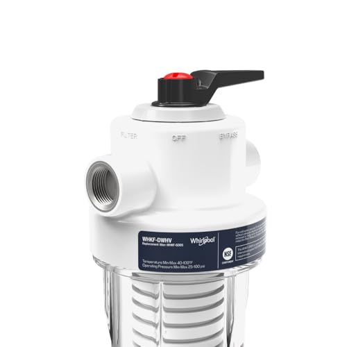 Whirlpool WHKF-DWHV 10x2.5 Inch Whole House Water Filtration System with NSF Certified Housing