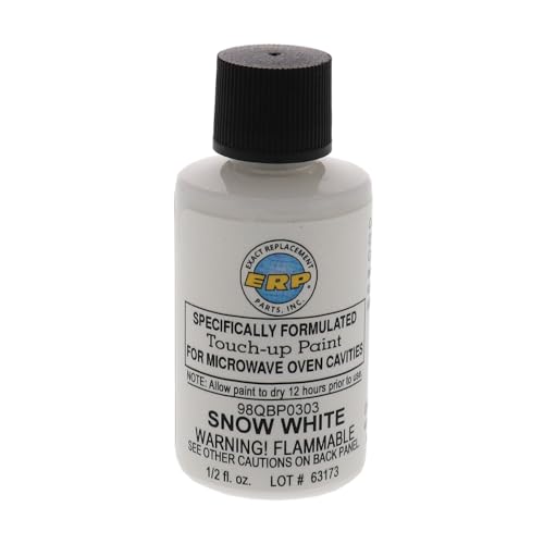 ERP Snow Bright White Microwave Cavity Touch Up Paint 98QBP0303