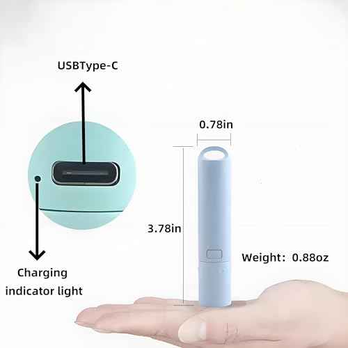 5Pack Mini Small LED Flashlights£¬USB C Rechargeable Flash Lights£¬Ultralight Zoomable Flashlights for Home, Emergency, Camping £¬Dog Walking£¬Bulk for Gifts