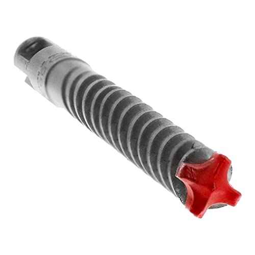 Diablo Rebar Demon SDS-Plus 4-Cutter Full Carbide Head Hammer Drill Bit - 3/8" Diameter, 6" Length, 4" Working Length - DMAPL4140