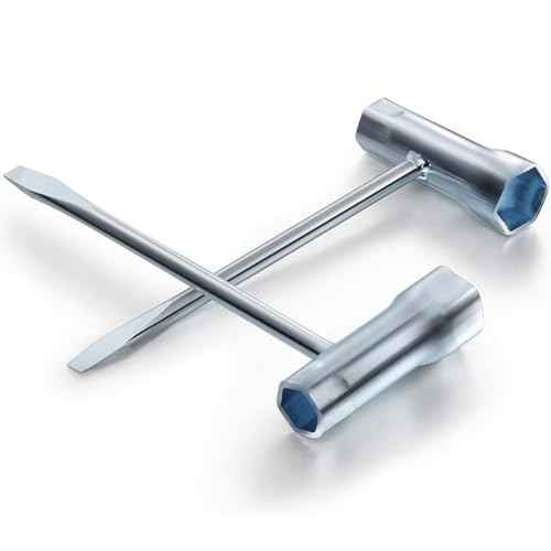 3-Pack Chainsaw Scrench Tool 13x19mm Combination Wrench & Screwdriver Universal Replacement for Stihl Chainsaw Maintenance Durable T-Handle Design