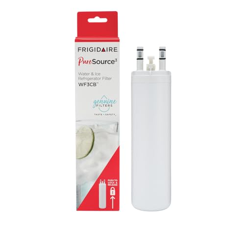 Frigidaire WF3CB Refrigerator Water Filter Replacement - Pack of 1, White