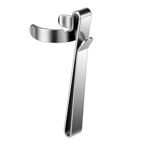LIGHTFE B208 Flashlight Clip is Suitable for flashlights with a Diameter of 20-23 mm and a Slot Width of 5-5.4 mm. Stainless Steel Pen Clip, can be Used as a hat Clip, Pocket Clip, or Bag Clip