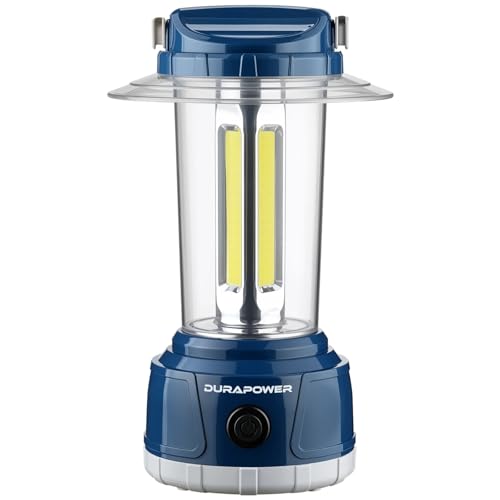 Durapower AM20-1363 Rechargeable LED Camping Lantern 2000 Lumen, 5 Modes, IP44 Waterproof, Power Bank