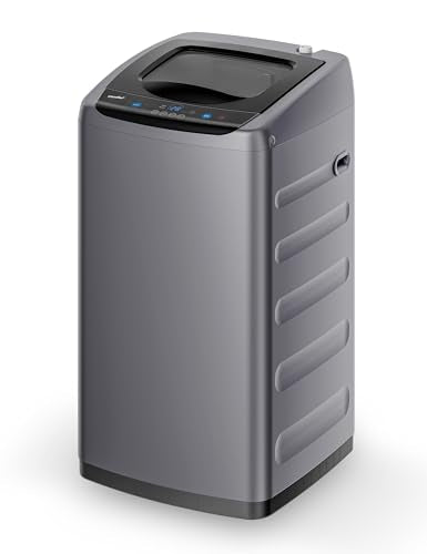 COMFEE' 0.9 cu.ft Portable Compact Washing Machine with LED Display - Gray