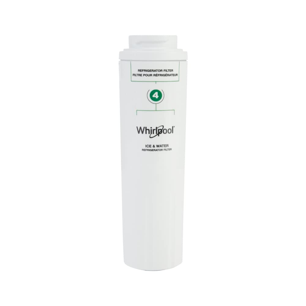 Whirlpool® Refrigerator Ice and Water Filter 4 - WHR4RXD1, Single-Pack, Green
