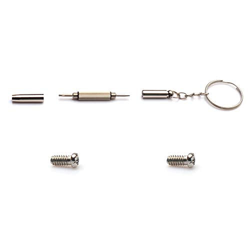 Replacement Screwdriver + 2 Pcs Screws for Oakley Holbrook Metal OO4123 Sunglasses