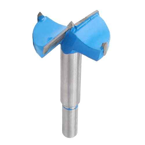 1-1/16 Inch / 27mm Forstner Drill Bit, 1.0625 Inch Boring Bit Cutter Tungsten Carbide Wood Hole Saw Auger Opener, Woodworking Hole Opener Hinge Hole Cutter for Wood, Plastic, Plywood