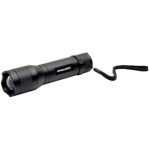 Cyclops 1,500-Lumen Tactical Flashlight (CYC-TF1500) (GSMCYCTF1500), Black