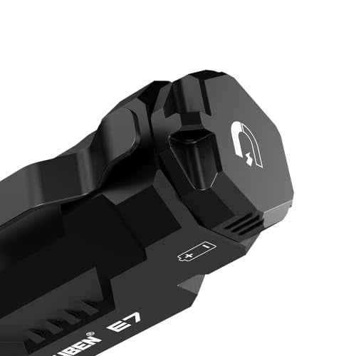 WUBEN Mini Flashlight Battery Extension Tube(Model: E7), for Outdoor/Indoor Activities Camping, Hiking, Fishing, Walking, etc.