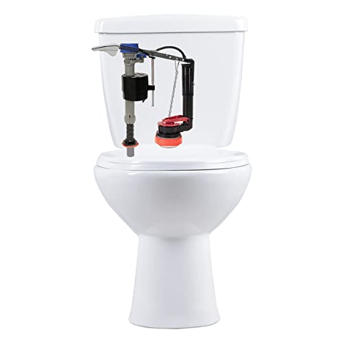 Fluidmaster K-400H-021-P8 PerforMAX 2-Inch Everything Toilet Repair Kit, Multicolor