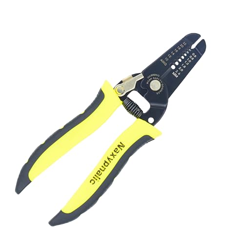 Wire Stripper Tool 10-22 AWG, Micro Wire Strippers, Insulated Wire Pliers, Multifunctional Wire Stripping Tool, Wire Stripers