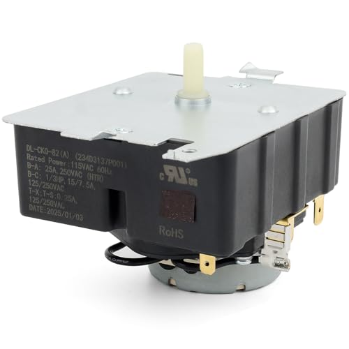 GE Dryer Timer TMD1EM35 WE04X25280 Replacement for GTD33EASK0WW GTX22EASK0WW