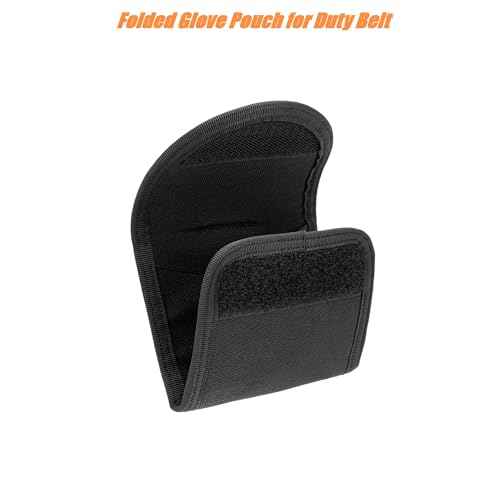 TACNEX Duty Belt Glove Pouch Latex Disposable Glove Holder Keeper for Police Firefighter EMS EMT Paramedic First Responders