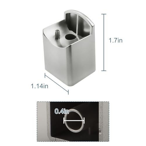 Dishwasher Door Handle End Cap 00628998 for Bosch/Ch Models – Silver Gray