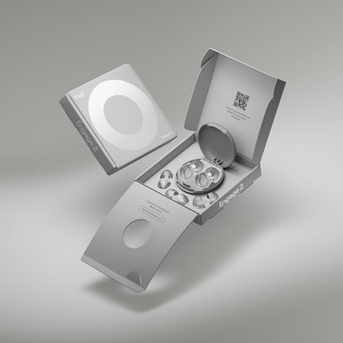Loop Engage 2 Ear Plugs - Clear Noise Reduction for Socializing & Focus