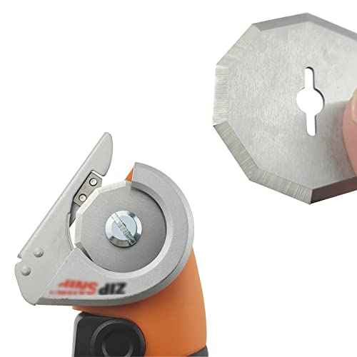 Replacement Rotary Blades Compatible with Worx WX2300 Zipsnip RC2600K,RC2601, RC2602, WX080L, WX082L Model Cutter Blade,New Life for The Dull 1-1/2" WA2300 4V ZipSnip Cordless Scissors,2 Pcs