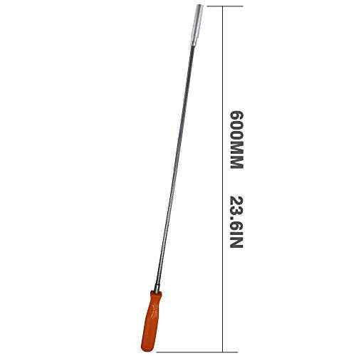 SUPERYO 8LB Flexible Magnetic Pickup Tool Bendable Retrieve Stick Gifts for Men (600mm Length)