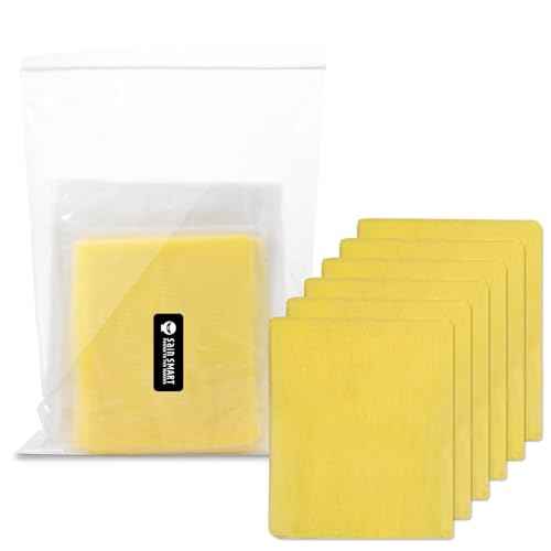 SainSmart Tack Cloth Set, 6-PCS, Anti-Static Unfold Size 18'' x 36'', Fast Dust Remove for Woodworking, Sanding, Painters, Surface Cleans, Automotive, Sticky Cleaning Tack Tags Wax and Silicone Free