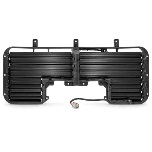 Radiator Active Grille Shutter Assembly for Chevrolet Silverado 1500 & GMC Sierra 1500 2017-2019 — With Built-In Actuator