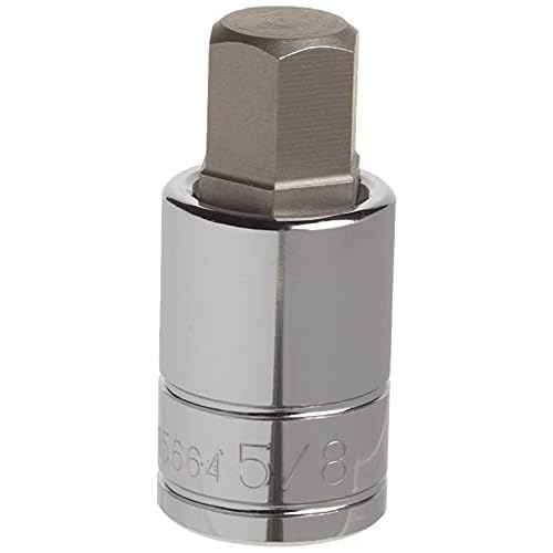 Titan 15664 1/2-Inch Drive x 5/8-Inch Hex Bit Socket