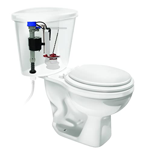 Fluidmaster PerforMAX Toilet Fill Valve & 3-Inch Flapper Repair Kit - Universal for 3 Inch Toilets