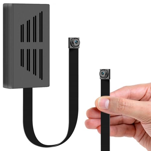 64GB Mini Video Cameras 1080P Portable Nanny Video Loop Recorder with Motion Detection Security Cameras for Outdoor Home Office Security(No WiFi Function)