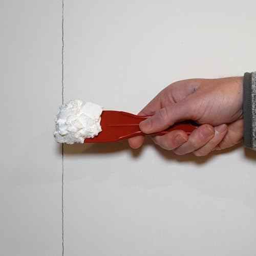 Red Devil 0542 ONETIME Lightweight Spackle Wall Repair, Spackling for Holes Drywall, 1/2 Pint, White, 8 Ounce, Made in USA