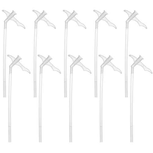 Giantree 10 Spray Foam Nozzles, Fine Expansion Foams Nozzles, Sprays Foams Replacement Tube, Nozzle Tips, Foam Glue Tubes, Disposable Glue Tubes, Caulking Suitable for DIY Spray Painting(Tube Type)