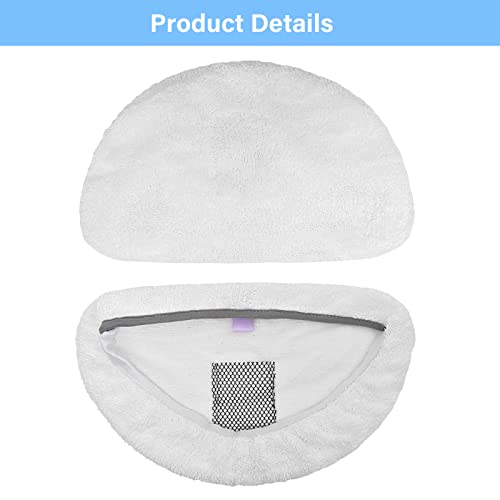 Tivcroxs 12-Pack Steam Mop Replacement Pads for Bissell Powerfresh 1940 Series