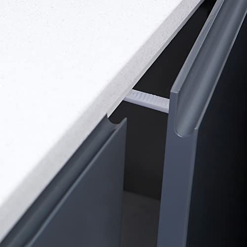 Dreambaby Adhesive Safety Latches for Drawers & Cabinets, White, 8 Count