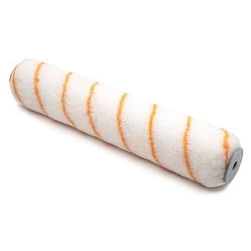 ROLLINGDOG 12 Inch Paint Roller Cover - Large Paint Roller Sleeve for Ceiling,Wall,Floor,Decks Painting (1/2" Nap,Polyester) for Semi-Smooth to Semi-Rough Surfaces