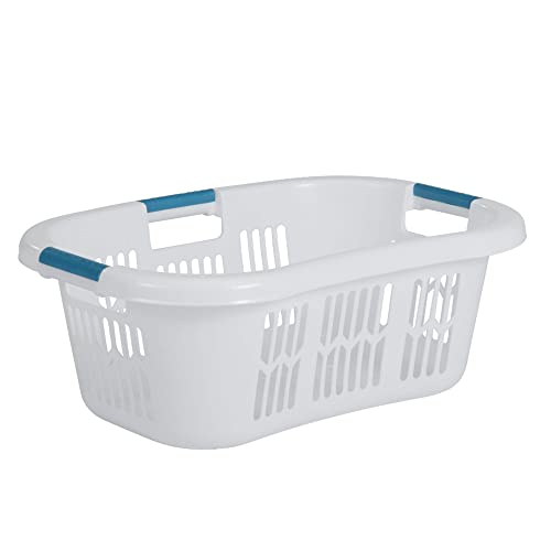 Rubbermaid 2.1 Bushel Hip-Hugger Laundry Basket – Extra Large White