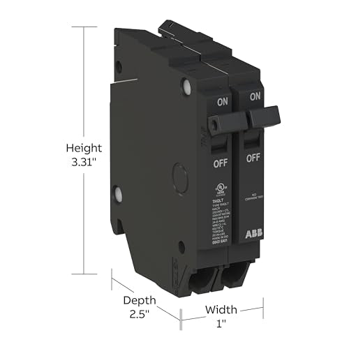 ABB Q-Line Tandem 20A Circuit Breaker 120/240VAC - Residential & Commercial