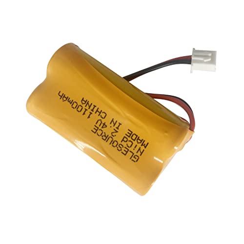 (4 Pack 2.4V 1100mAh Battery Replacement for Exit Sign Emergency Light Exitronix 10010036 Lithonia 10010034 Interstate NIC1394 BEL-179