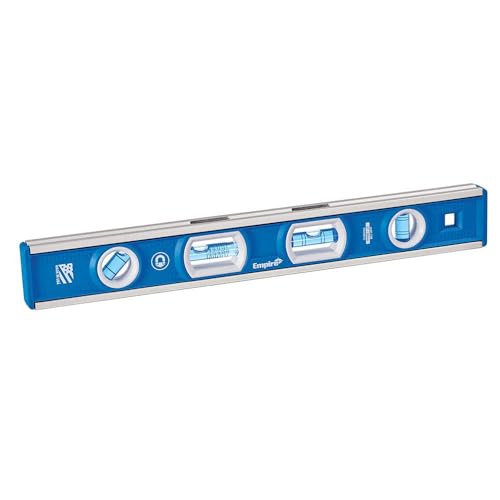 Empire True Blue 12-Inch Magnetic Box Level with Vials