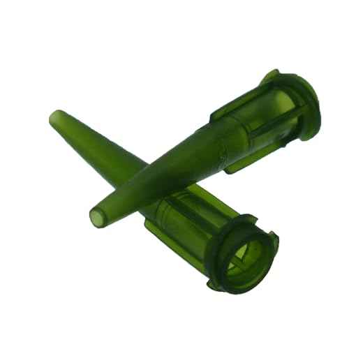 100pcs 14GA Plastic Tapered Pinhead Blunt Syringe Tips Adhesive Dispensing Plastic Glue Tips for Oil or Glue Applicator Lndustrial All Plastic Conical Needle Nozzle