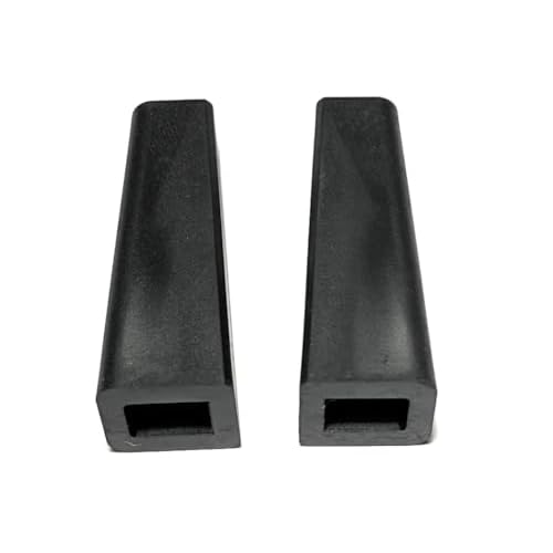 Made in the USA (Pat. Pend.): Soft Jaw Covers for Long Nose Vise Grip Pliers- Non-Marring for 6"" Pliers., Black, WAITPU6