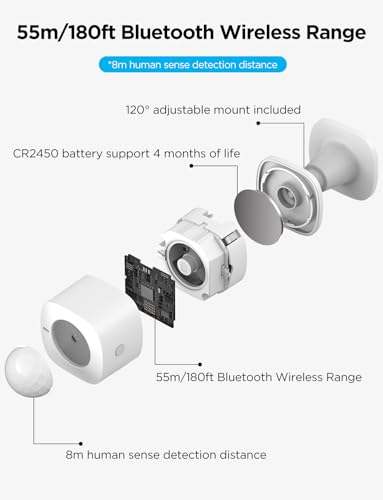 GoveeLife Wireless Motion Sensor for Home Automation, Group Device Control