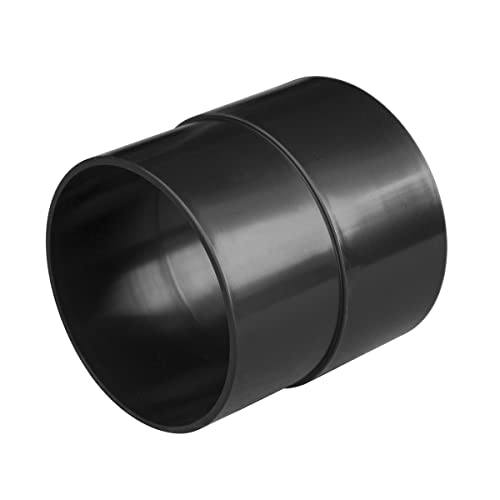 POWERTEC 70125V 4-Inch Pipe Hose Adapter, Quick Coupler for Workshop Dust Collection Fittings, ABS Plastic - 1 PK,Black