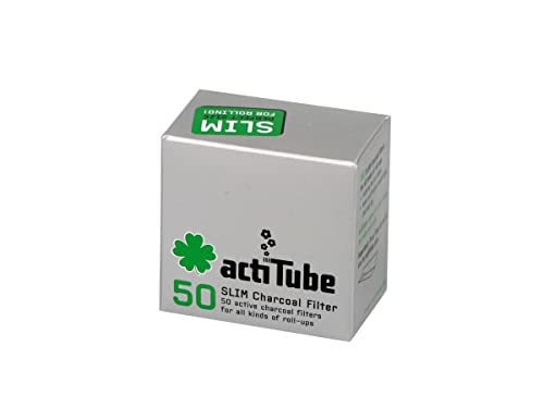 ActiTube Slim Activated Carbon Filters 7 mm – Pack of 50
