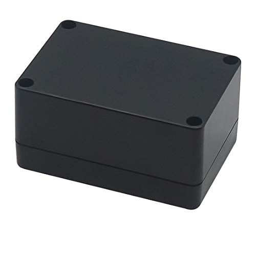 Zulkit IP65 Waterproof Outdoor Plastic Junction Box - Pack of 2, 3.94 x 2.68 x 1.97 Inch