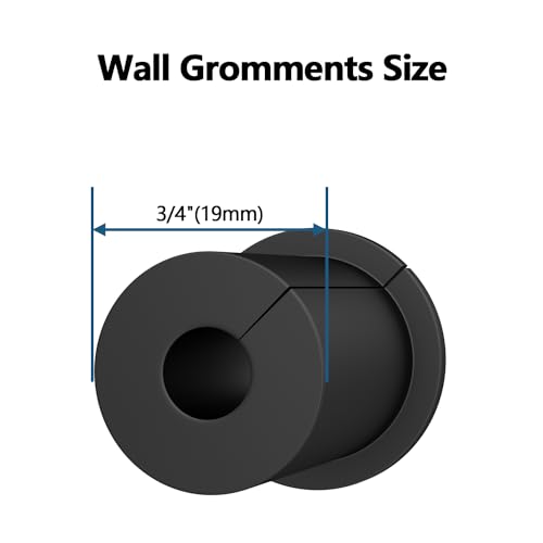 3/4 Inch Starlink Cable Routing Kit - Wall Grommets, Drill Bit, Cable Clips & Tool