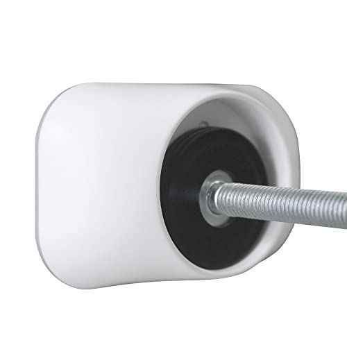 Baby Gates Wall Pads (4 Pack) - Safety Indoor Gate Protector With Compact Wall Cups - Saves Trim & Paint - for Dog, Pet, Child, Kid - Pressure Mounted Walk Through Guard