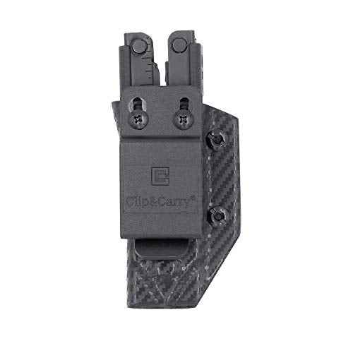 Clip & Carry Kydex Multitool Sheath for Gerber MP600 ~Fits bluntnose & needlenose Models~ Made in USA (Multi-Tool not Included) Multi Tool Holder Holster